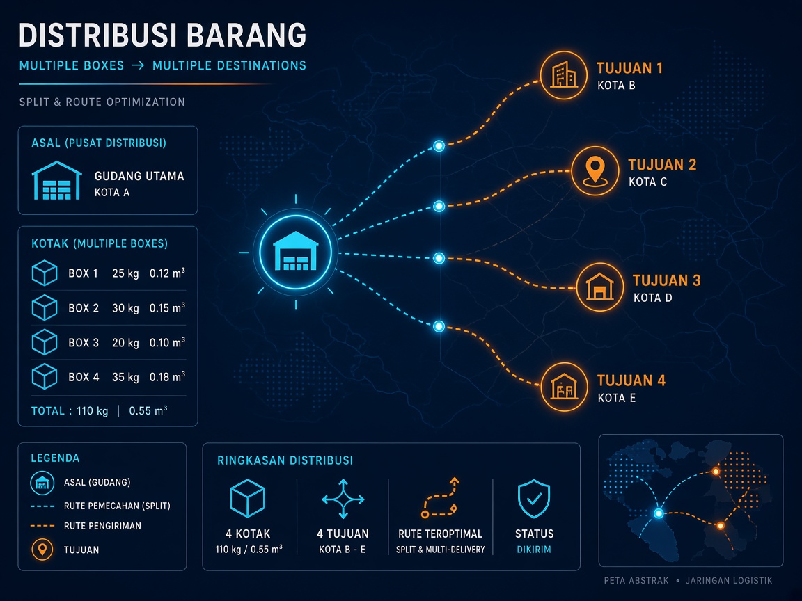 Sejahtera Abadi Kargo ilustrasi distribusi barang Sejahtera Abadi Kargo ilustrasi distribusi barang